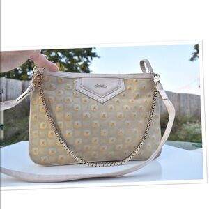 Tre vero leather cross body bag